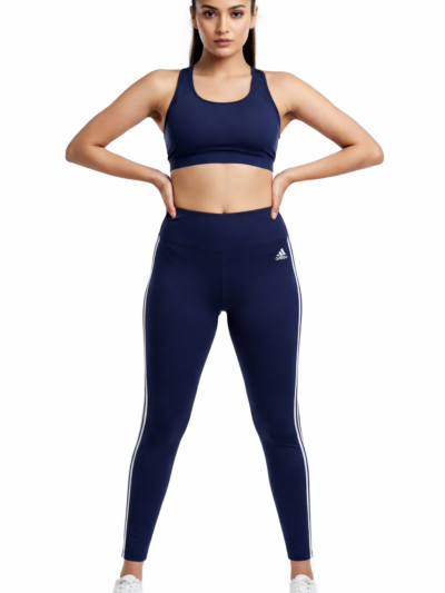 Navy Blue High Waist Active Leggings
